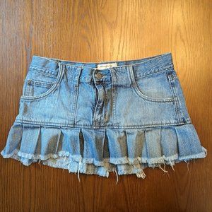 Abercrombie & Fitch Y2K Denim Mini